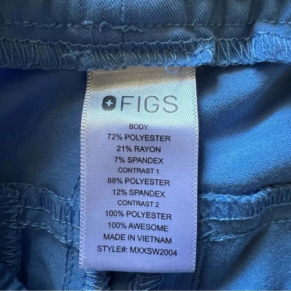 Figs Men’s Tansen Jogger Scrub Pants in Ceil Blue Size Small